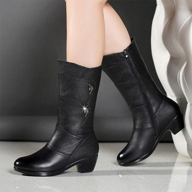 Eloise |  High Boots mit Reißverschluss