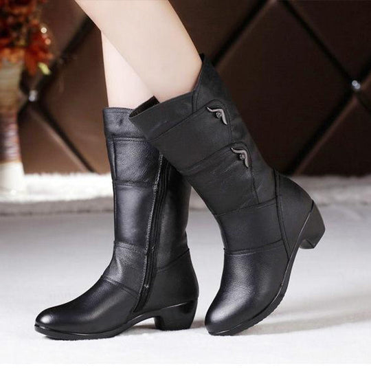 Eloise |  High Boots mit Reißverschluss